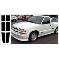 1994-04 Chevy S10 Xtreme Regular Cab Stripe Kit - Black