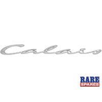 Rear Door Chrome 'Calais' Badge for Holden Commodore VT & VX Series 1