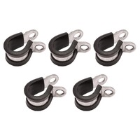 Stainless Steel Cushion Clamp - 15mm x 15mm (Set of 5)