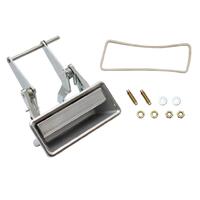 Falcon XB - XC Outside Door Handle- Rear Left, Chrome