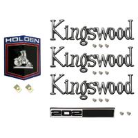 Badge Kit for Holden HQ Kingswood 202