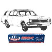 Body Rubber Kit for Holden HK HT HG Belmont Wagon - Grey