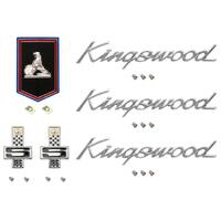 Badge Kit for Holden HT Kingswood 186S