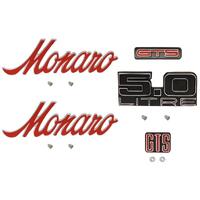 Badge Kit for Holden HX Monaro GTS 308