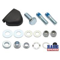 3pc Seat Belt Lap Sash Conversion Fitting Kit 1/2 UNC