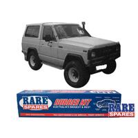 Body Rubber Kit for 1980-88 Nissan Patrol MQ 2 Door - With Quarter Vent