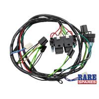 Twin Headlight & Relay Wiring Loom/Harness for Holden HX HZ Suit H4 H1 High Watt Globe