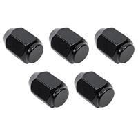 5pc Wheel Nut Kit Black for Holden Commodore BT1 VB VC VH VK VL VN-VP-VR-VS VT VX VY-VZ