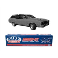 Ford Falcon XC Station Wagon Body Rubber Kit (With Pinchweld)