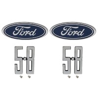 Ford Falcon XC 5.8 Litre V8 (Exc GS & Cobra) Badge Kit