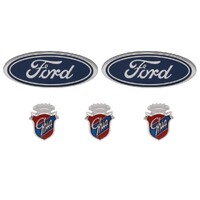 Ford Fairmont XD Ghia Badge Kit (Small Badges)