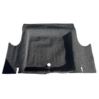 1964 - 1968 Mustang Trunk Carpet (Coupe, Black)