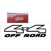 Ford 4X4 Off Road Decal (35 Tall x 12" Long) Black