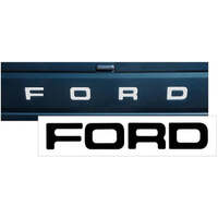 1987-91 Ford Styleside Tailgate Decal Kit (Approx Size: F= 39" x 55") Black Reflective