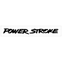 Power Stroke Windshield Decal (34" Tall x 30" Long) Blue