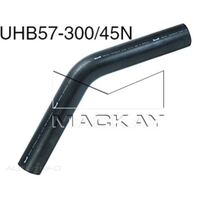 Low-Pressure Fuel & Oil 45° Universal Hose Bend - 57mm (2 ¼") ID x 300mm x 300mm Arm Lengths SAE J30R6 - Nitrile Rubber