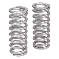 Varisprings 9" long x 500 LB/Rate, Silver Powder Coated, Boxed Pair