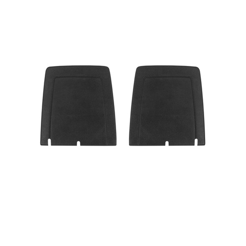 1972-73 Mustang Seat Back Panels Standard/Deluxe (Black)