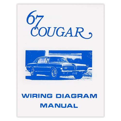 Jim Osborn Reproductions MP-64 1967 Mercury Cougar Wiring Diagram